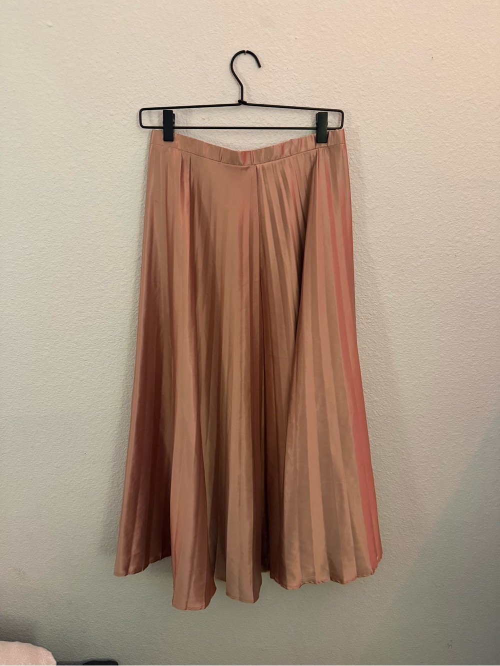 Haute Monde Pleated Maxi Skirt - Dusty Rose